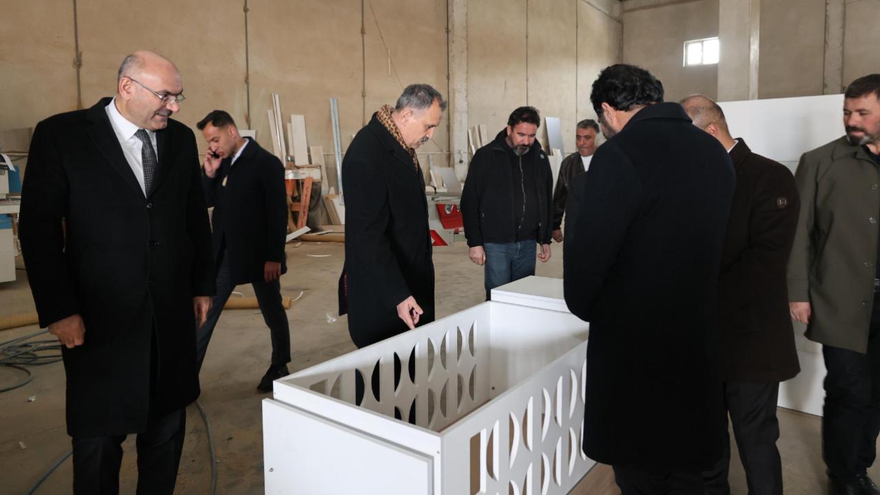 Ağrı’da KOBİKENT’te üretim ve ticaretin nabzı tutuldu