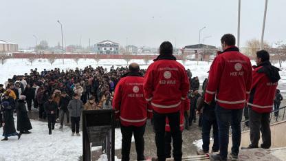 Ağrı’da okullarda “Çök-Kapan-Tutun” tatbikatı