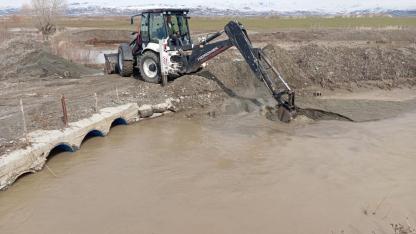 Ağrı’da sel riskine karşı önlemler artırıldı