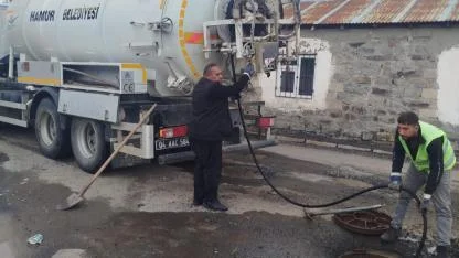 Ağrı’da su taşkınlarına ekiplerden hızlı müdahale