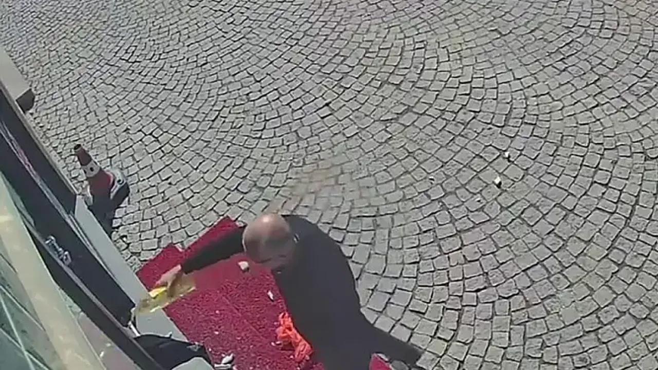 Ağrılı Vatandaşa Ait Eczaneye Kundaklama Girişimi