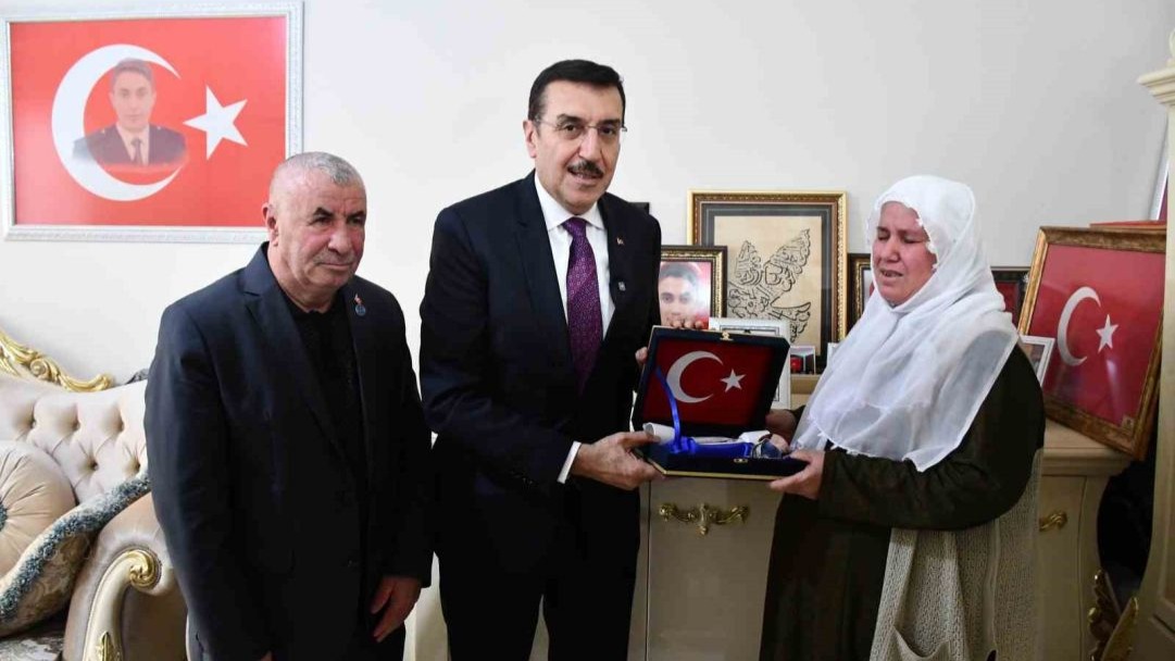 AK Parti Malatya Milletvekili Tüfenkci’den şehit ailelerine ziyaret