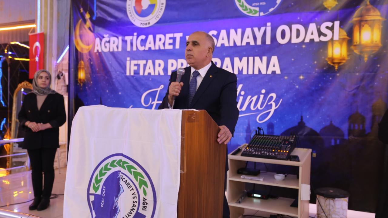 ATSO Başkanı Saim Alpaslan Patnoslu Esnaflarla İftarda Bir Araya Geldi