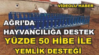 DAP destekli projeyle Ağrı’da yetiştiricilere yemlik dağıtılacak (Videolu Haber)