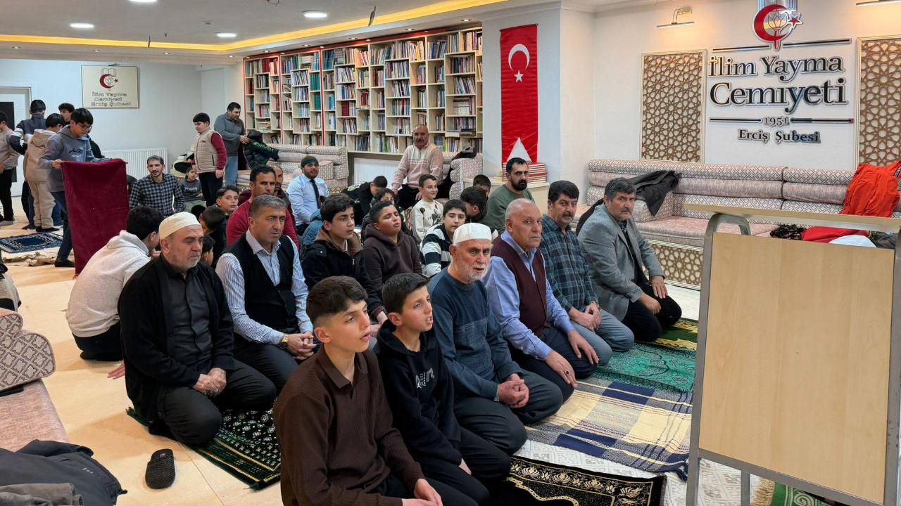 Erciş İlim Yayma Cemiyeti’nde 75. Yıla Özel Ramazan Programları Devam Ediyor