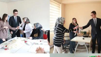 Erciş Kaymakamı Karaloğlu’ndan Kadınlar Günü Ziyareti