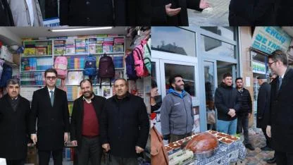 Erciş Kaymakamı Murat Karaloğlu’ndan Esnaf Ziyareti