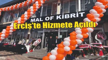 Erciş’te “Mall Of Kibrit Giyim” Hizmete Açıldı