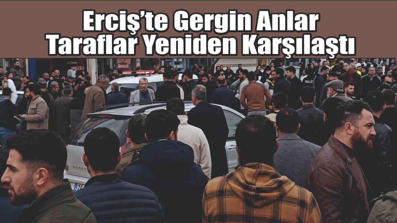 Erciş’te Taşlı Sopalı Kavga: Polis Müdahale Etti