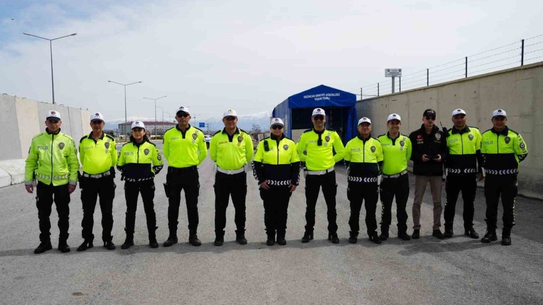 Erzincan’da bayram tatilinde 11 bin 611 araç denetlendi
