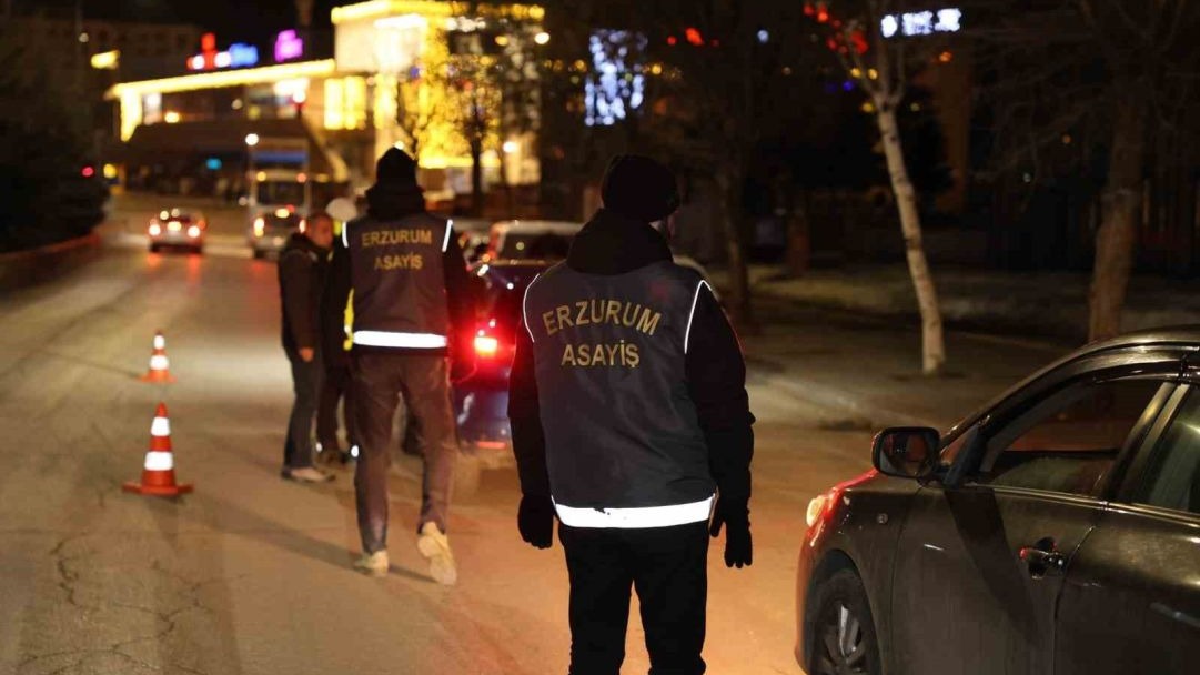 Erzurum polisi suç ve suçlulara nefes aldırmıyor