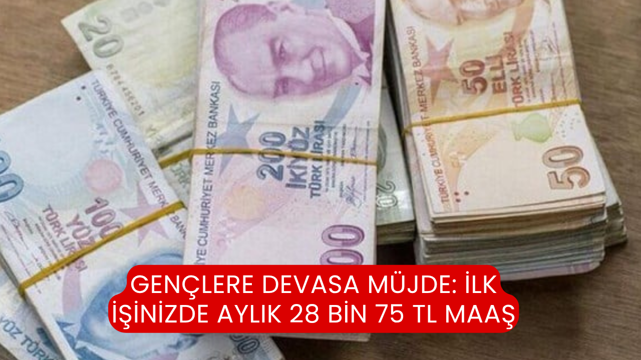 Gençlere devasa müjde: İlk işinizde aylık 28 bin 75 TL maaş