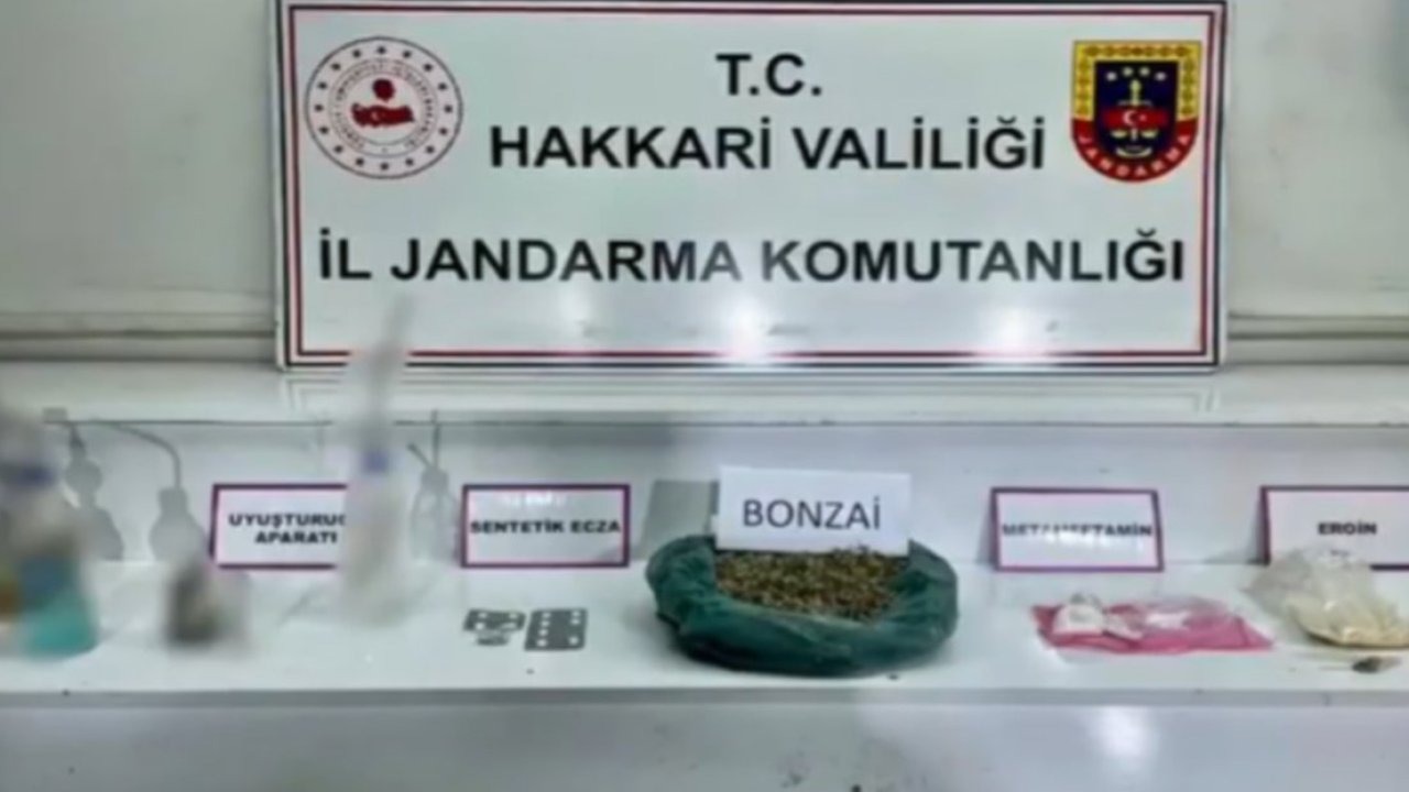 Hakkari Yüksekova’da uyuşturucu operasyonu: 6 tutuklama