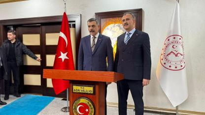 İçişleri Bakanı Çiftçi Ağrı’da (Videolu Haber)