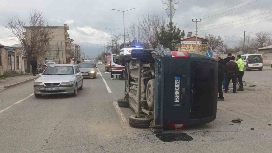 Iğdır’da trafik kazası: 2 yaralı