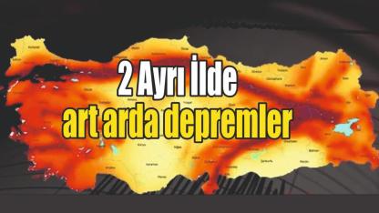 Konya ve Adana’da art arda depremler