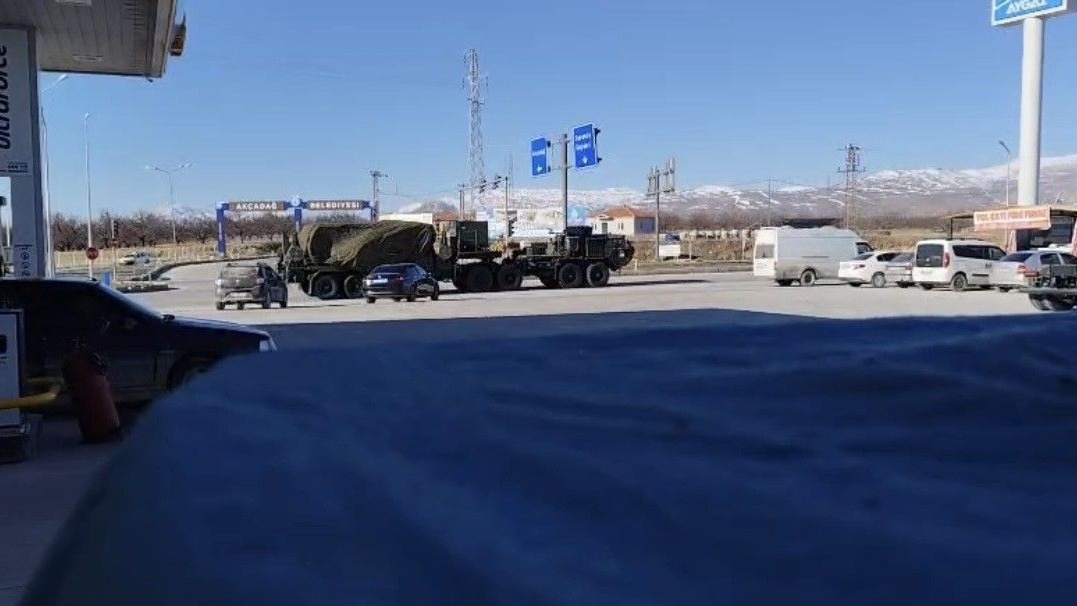 Malatya’ya konuşlandırılacak patriot için sevkiyatlar sürüyor