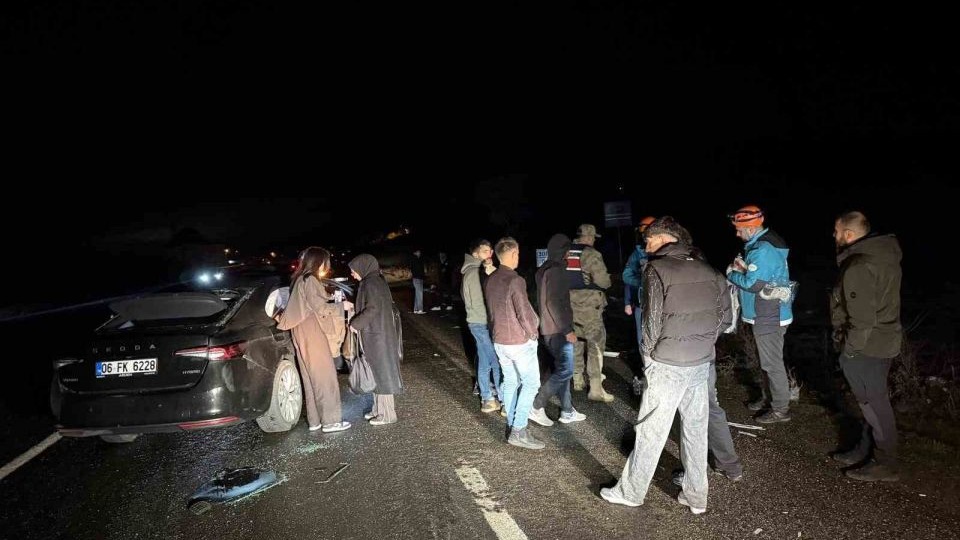 Otomobil ata çarptı: 4 yaralı