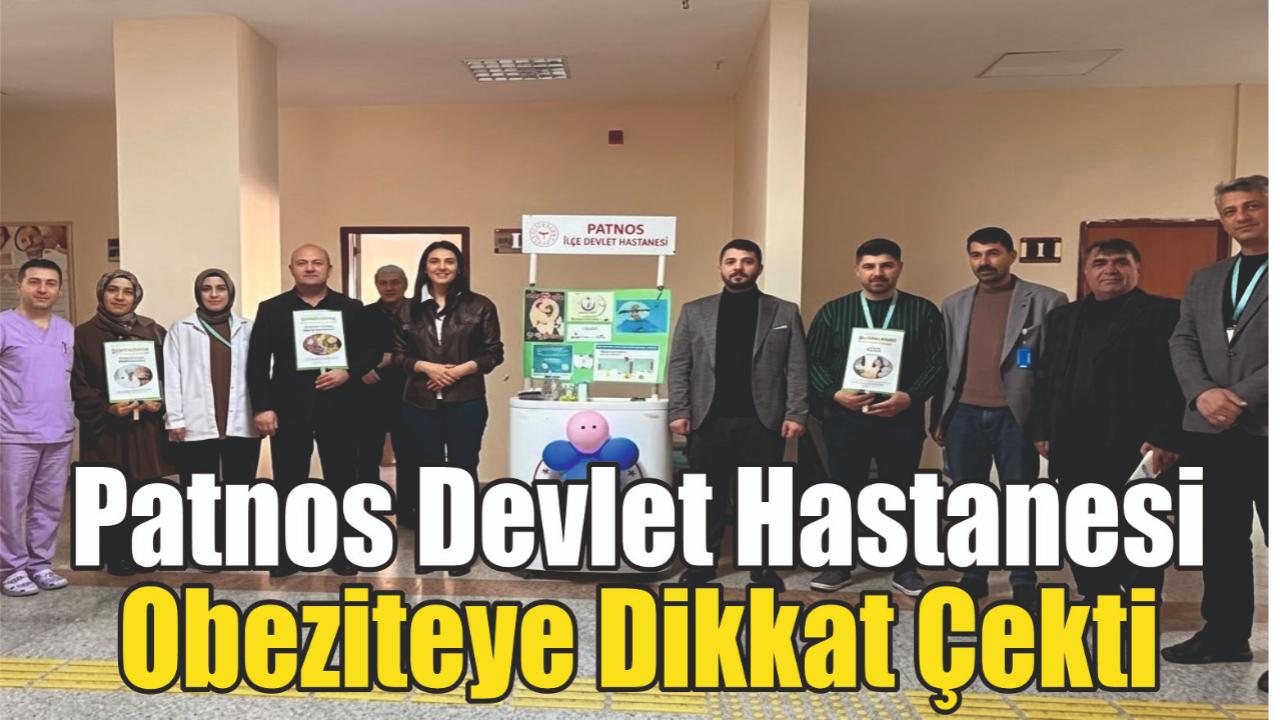 Patnos Devlet Hastanesi Obeziteye Dikkat Çekti