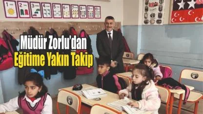 Patnos İlçe Millî Eğitim Müdürü Yüksel Zorlu’dan eğitime destek ziyareti