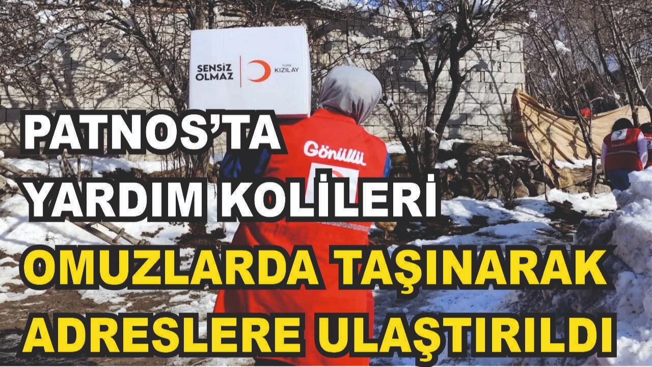 Patnos Kızılay Dedeli Belediyesi ve Değirmendüzü Köyünü Zİyaret Etti