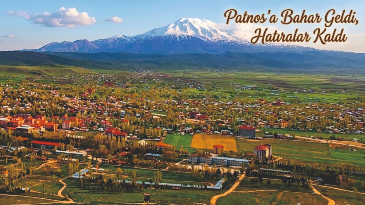 Patnos’a Bahar Geldi, Hatıralar Kaldı