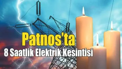 Patnos’ta 8 Saatlik Elektrik Kesintisi
