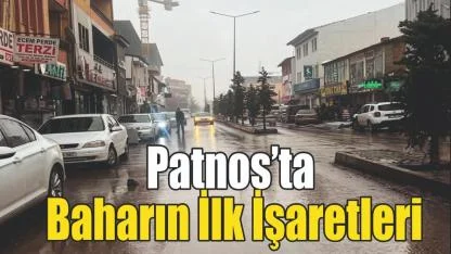 Patnos’ta Baharın Ayak Sesleri: Karlar Eriyor, Yetkililer Uyardı
