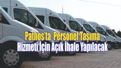 Patnos’ta Bir Kurum Personel Servisi Kiralama İhalesi Yapacak
