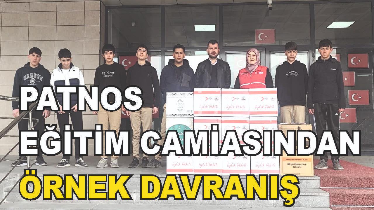 Patnos'ta "Bir Sınıf Bir Koli Projesi" Etkinliği