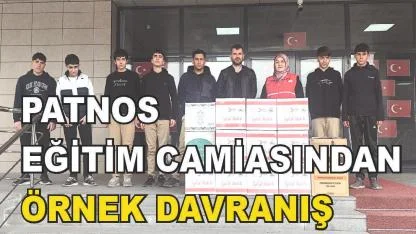 Patnos'ta "Bir Sınıf Bir Koli Projesi" Etkinliği