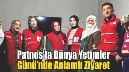 Patnos'ta Dünya Yetimler Günü’nde Anlamlı Ziyaret