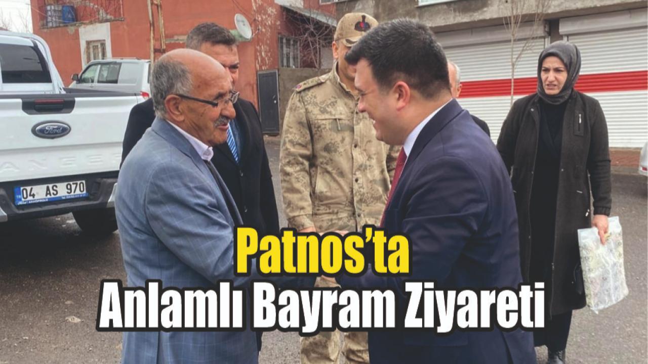 Patnos’ta Duygusal Bayram Ziyareti