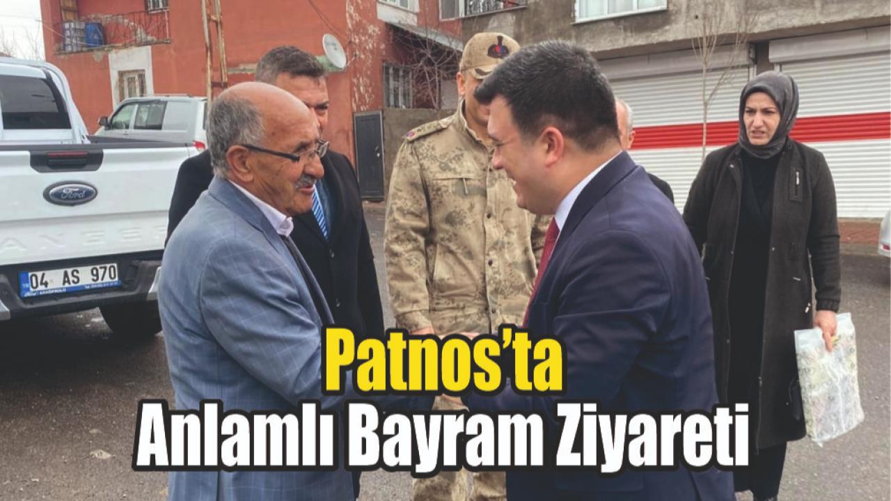Patnos’ta Duygusal Bayram Ziyareti