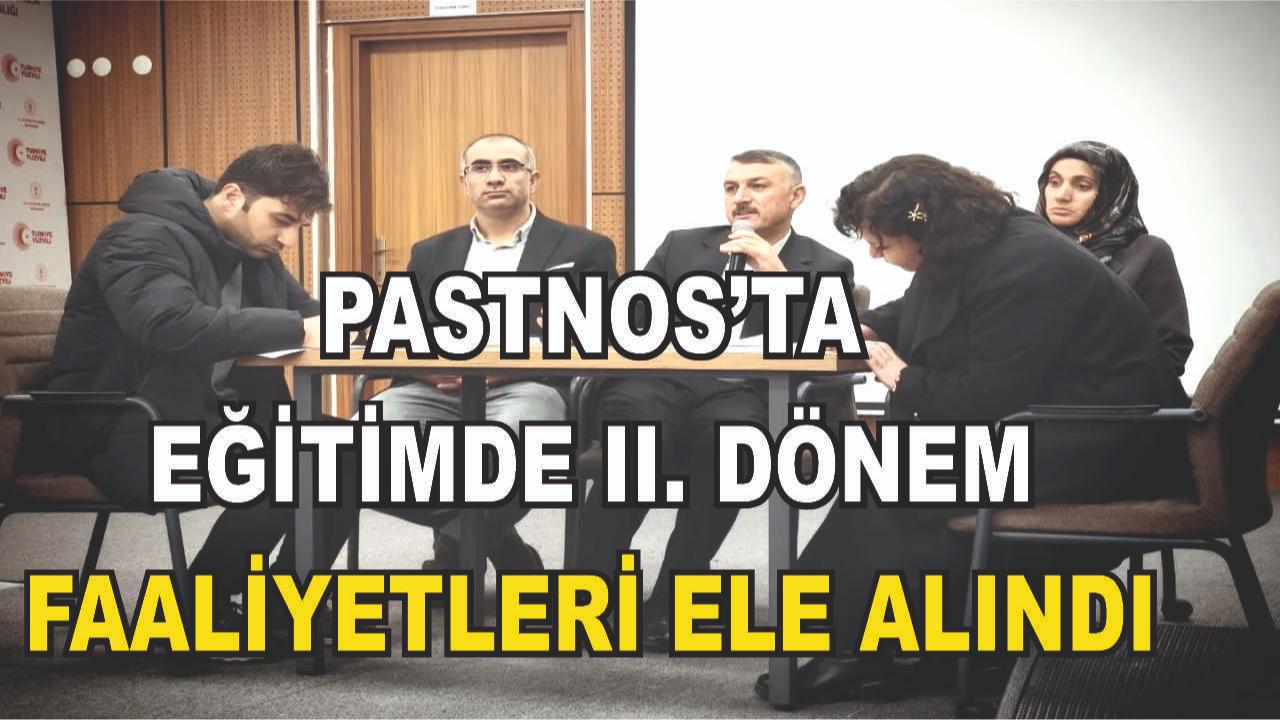 Patnos’ta Eğitimde 2. Dönem Değerlendirmesi Yapıldı