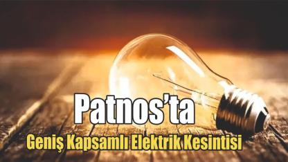Patnos’ta Geniş Kapsamlı Elektrik Kesintisi