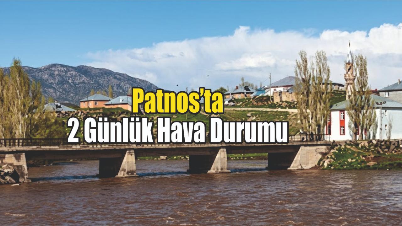 Patnos’ta Hava Durumu