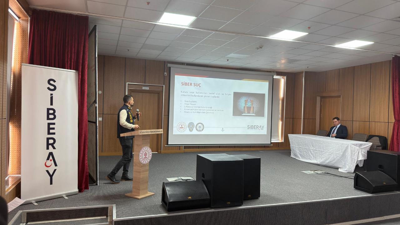 Patnos’ta internet güvenliği eğitimi düzenlendi