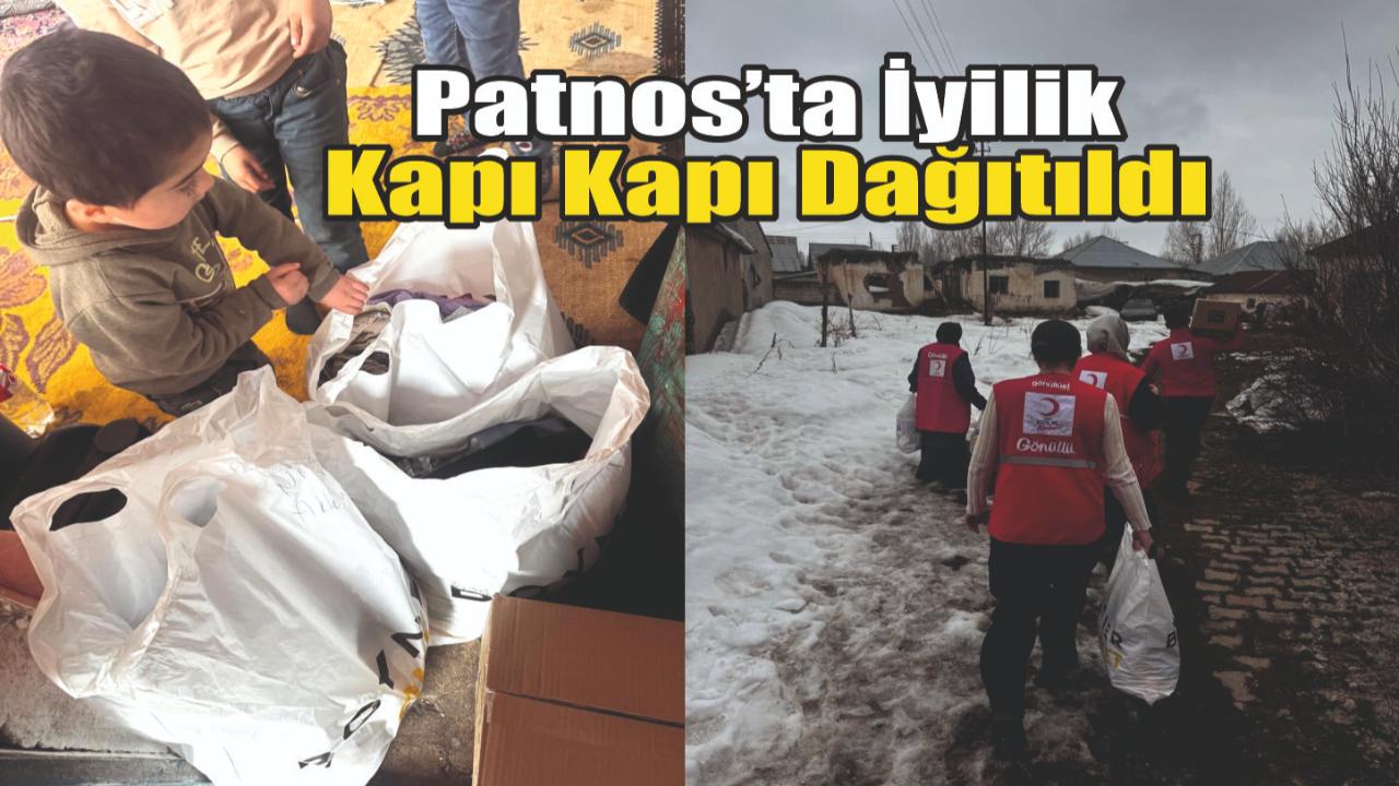 Patnos’ta Kızılay Gönüllülerinden Bayram Seferberliği