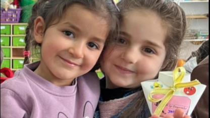 Patnos'ta öğrencilerin bayram sevinci renkli görüntülere sahne oldu.