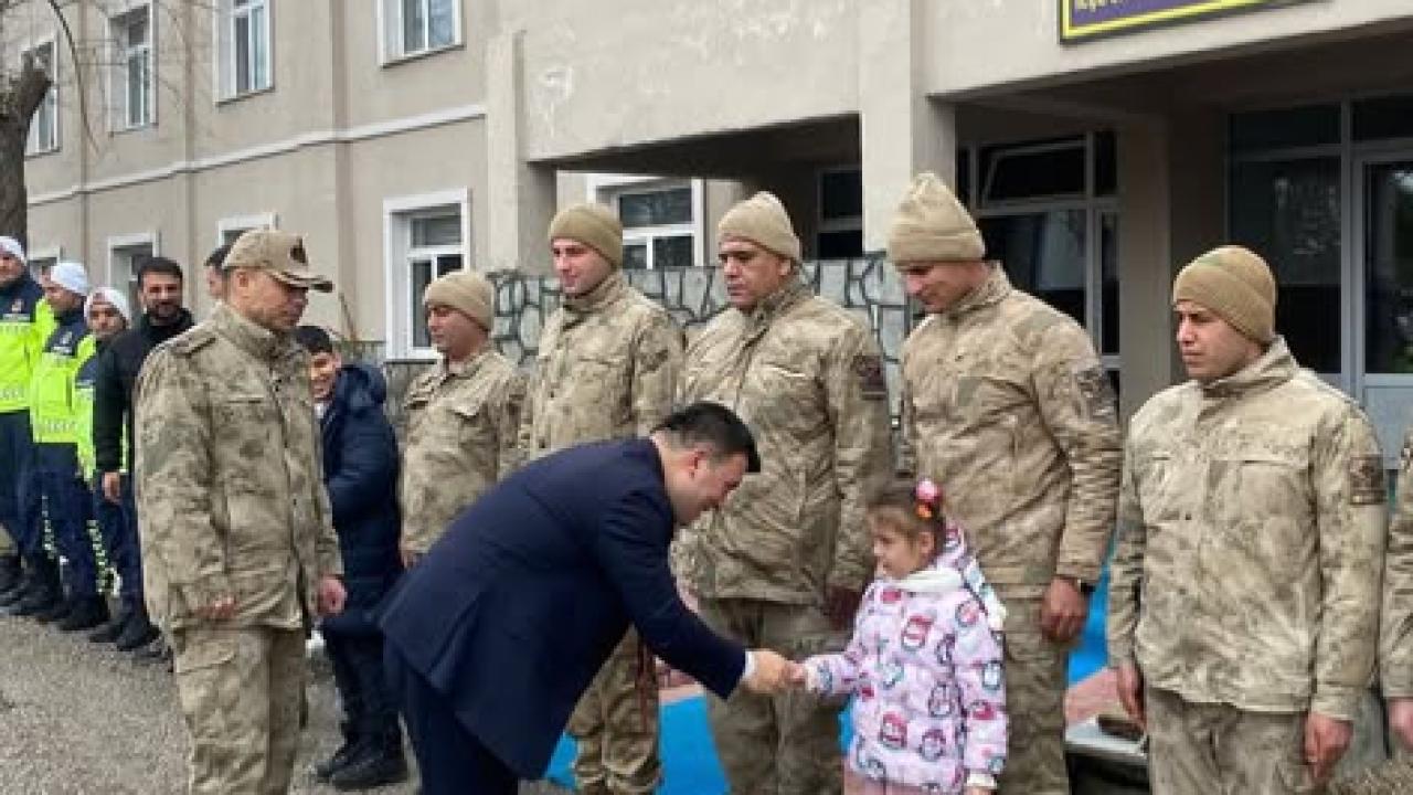 Patnos'ta Personel ile Bayramlaşma Ziyaretleri