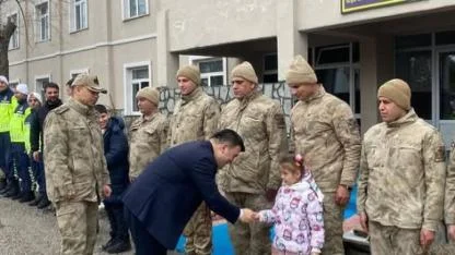 Patnos'ta Personel ile Bayramlaşma Ziyaretleri