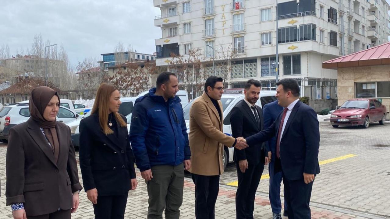 Patnos'ta Personel ile Bayramlaşma Ziyaretleri