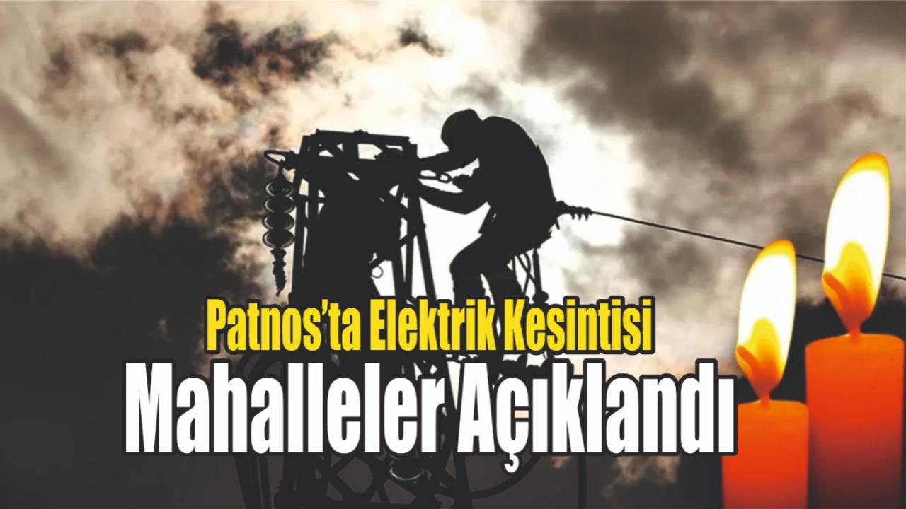 Patnos’ta Planlı Elektrik Kesintisi: Birçok Mahalle ve Köy Etkilenecek