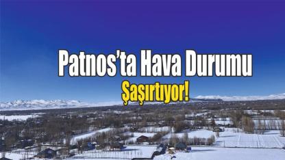 Patnos’ta Soğuk Hava Etkisini Sürdürüyor