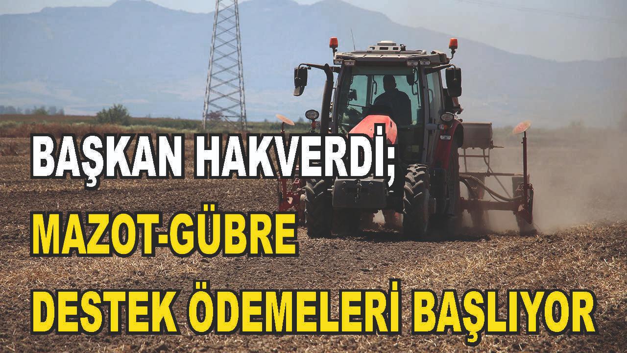 Patnos'ta Tarımsal Destek Ödenmeleri Başlıyor