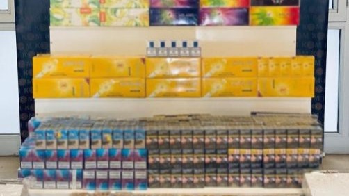 Polis Muş’ta 2 bin 216 paket gümrük kaçağı sigara ele geçirildi