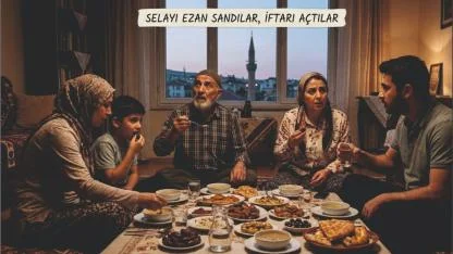 Selayı Ezan Sandılar, İftarı Açtılar