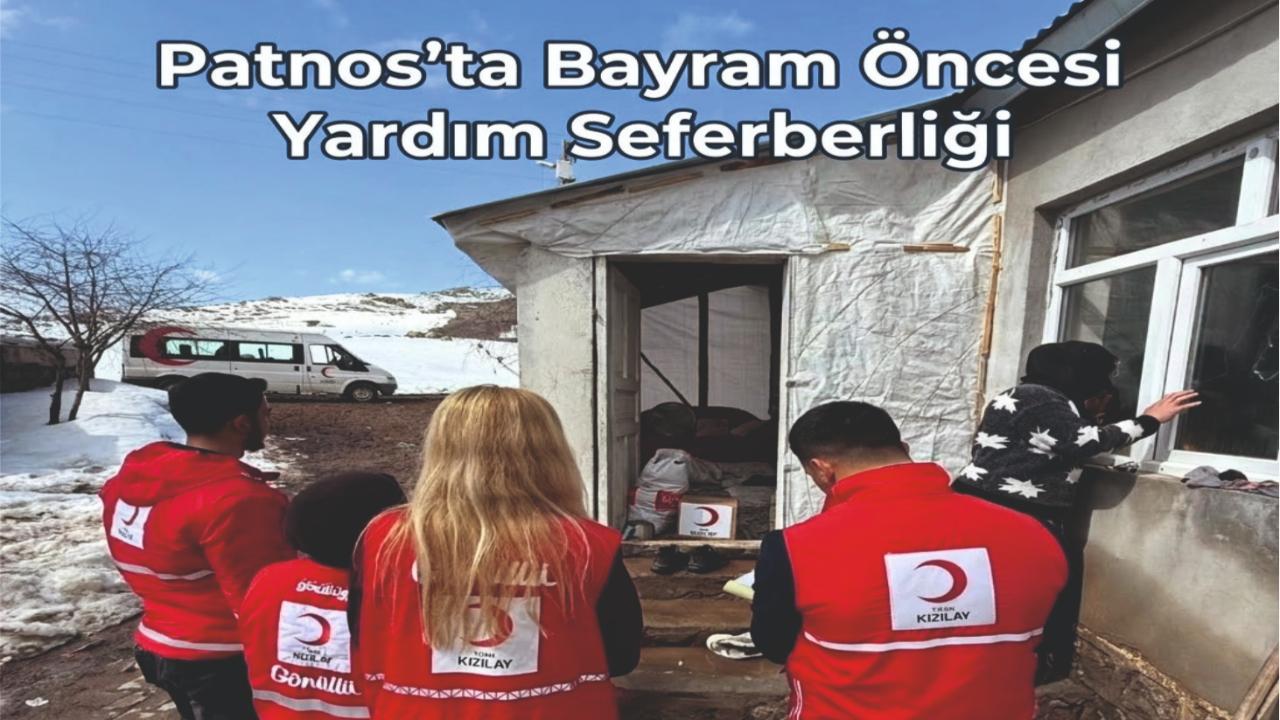 Türk Kızılay Patnos İhtiyaç Sahiplerinin Yanında