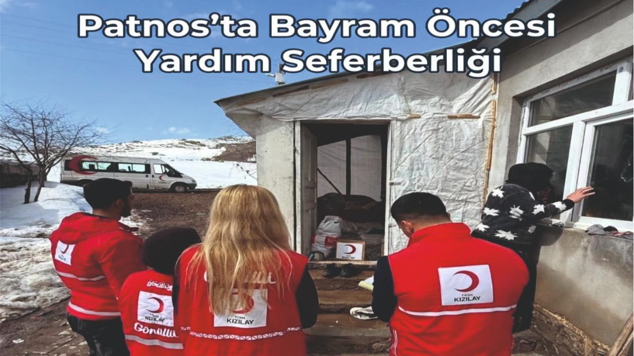 Türk Kızılay Patnos İhtiyaç Sahiplerinin Yanında